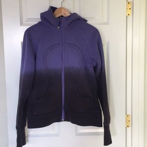 Lululemon Dip Dye Scuba Hoodie